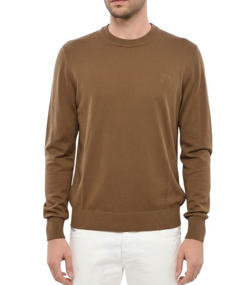 Brown Crew Neck Sweater