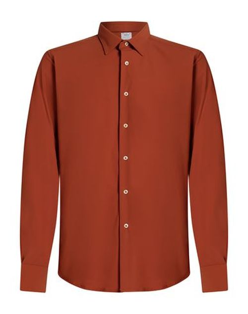 Man Shirt Rust Size 15 ½ Cotton