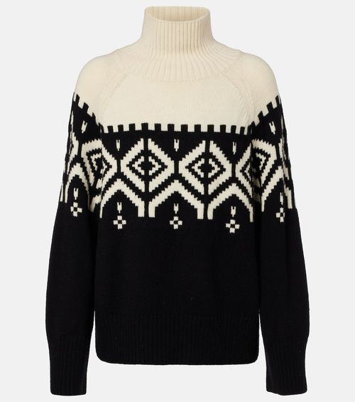 Hamilton Fair Isle wool turtleneck sweater