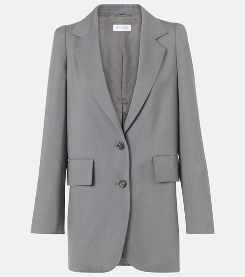 Ebridi wool, mohair, and silk blazer