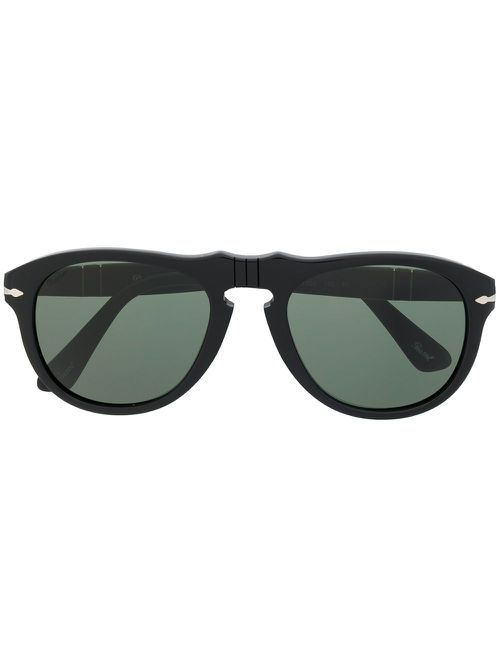 Aviator-style sunglasses - Black