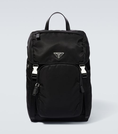 Re-Nylon logo backpack