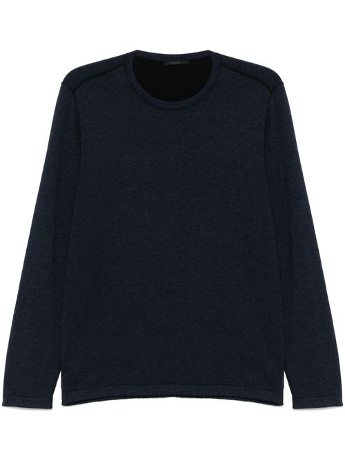 Crew-neck sweater - Blue