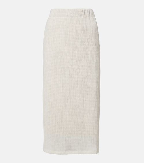 Knitted pencil skirt