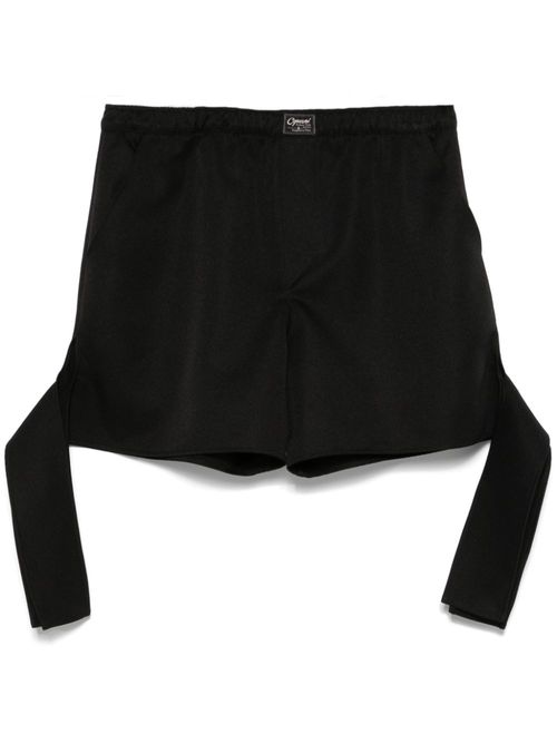 Knotted shorts - Black
