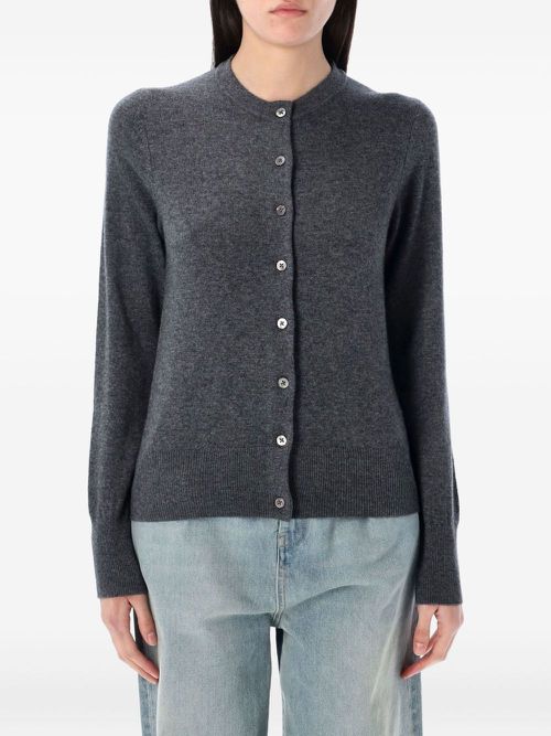 Button-front cardigan - Grey