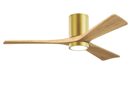 Brushed Brass 52" Ceiling Fan from the Irene-3HLK Collection