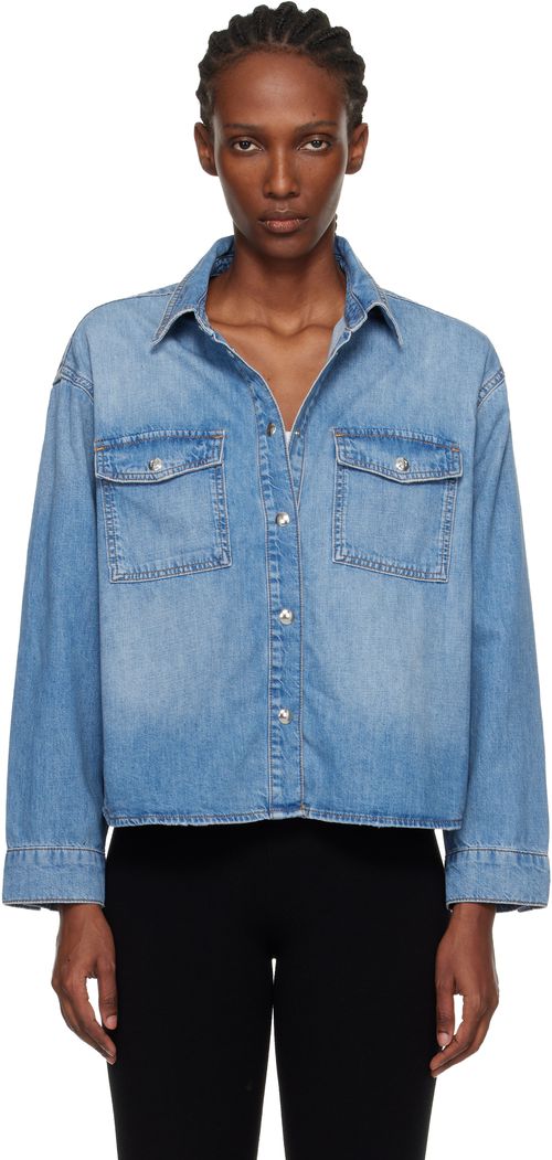 Blue Paxton Denim Shirt