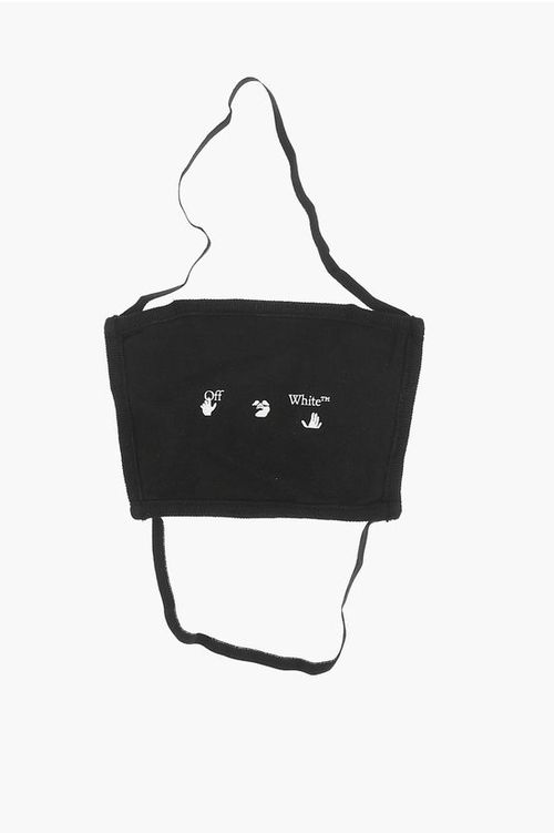 Logo printed SWIMMING face mask Größe Unica
