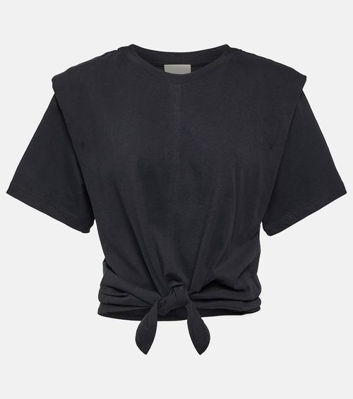 Zelikia gathered cotton crop top