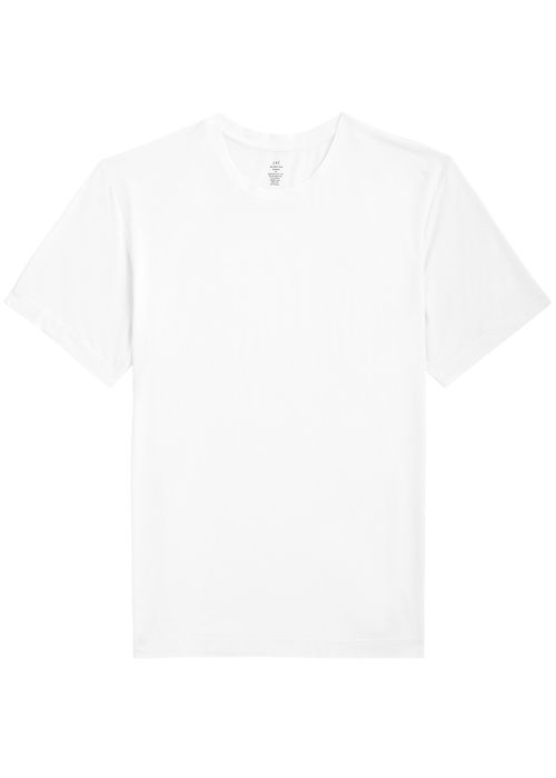 Body Stretch-jersey T-shirt - White