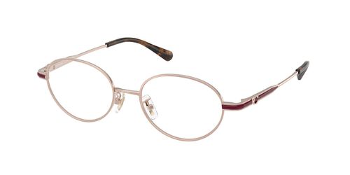 Coach HC5189TD Asian Fit 9331 Women's Eyeglasses Gold Size 50 (Frame Only) - Blue Light Block Available