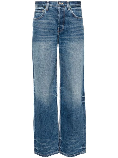 Remy mid-rise wide-leg jeans - Blue