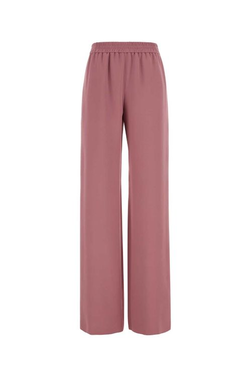 Silk Trousers — Pink