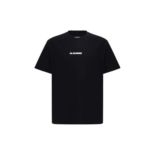 Logo-Embroidered Cotton T-Shirt — Black