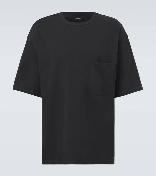 Cotton and linen jersey T-shirt