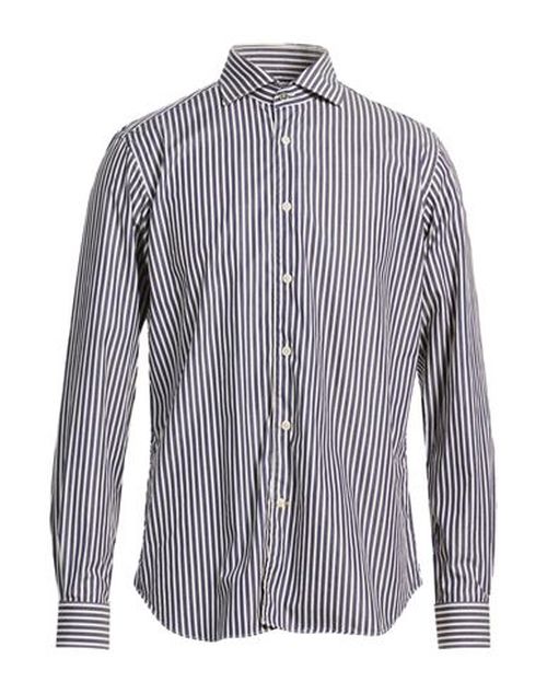 Man Shirt Navy Size 15 ½ Cotton