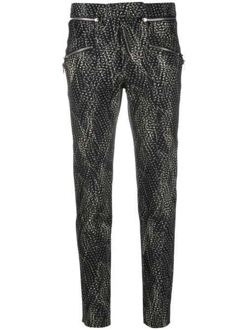 Izis slim-fit trousers - Black