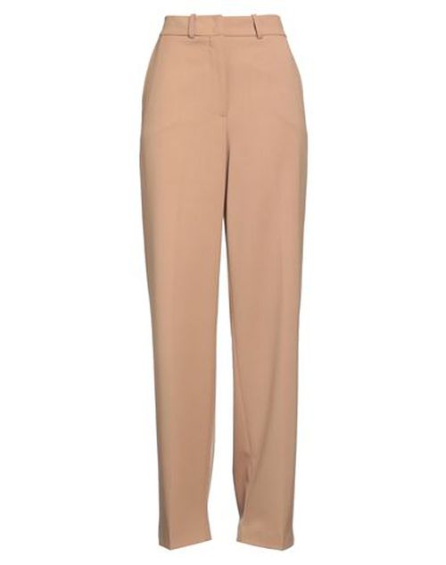 Woman Pants Camel Size 10 Polyester, Virgin Wool, Elastane