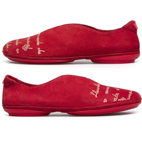 CAMPER Twins - Formal shoes for Women - Red, 41, Suede