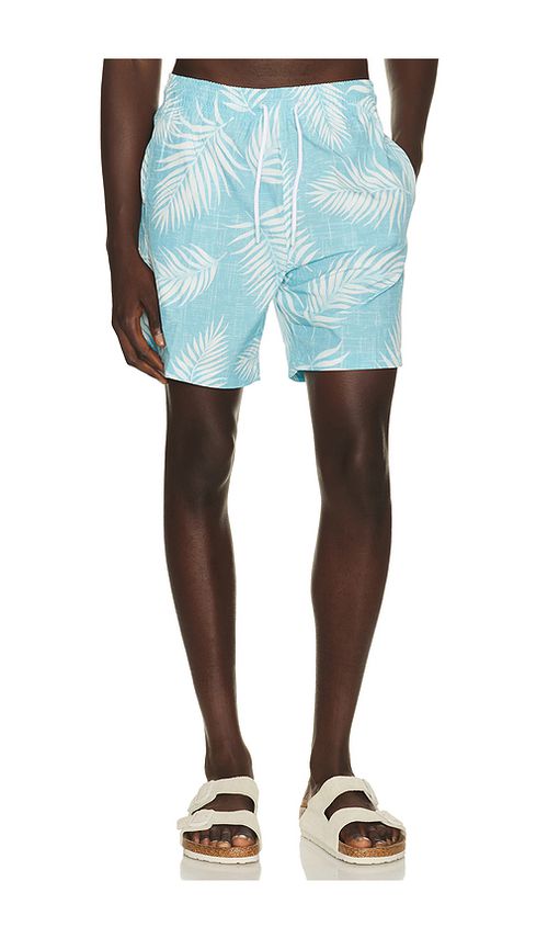 Trunks Surf & Swim Co. Sano 6.5 Swim Short in Blue. L. Also in M, S, XL/1X