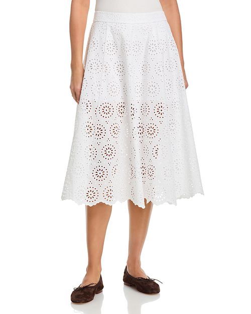 The Solstice Eyelet Skirt