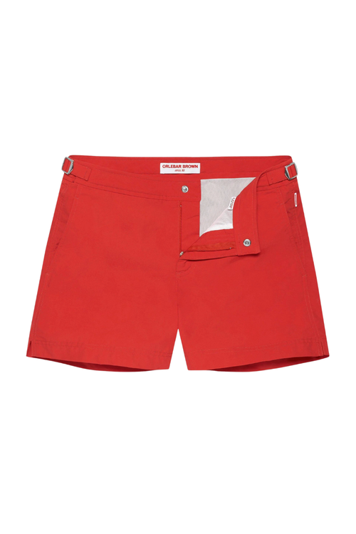 Lightweight Polyamide Shorts — Red