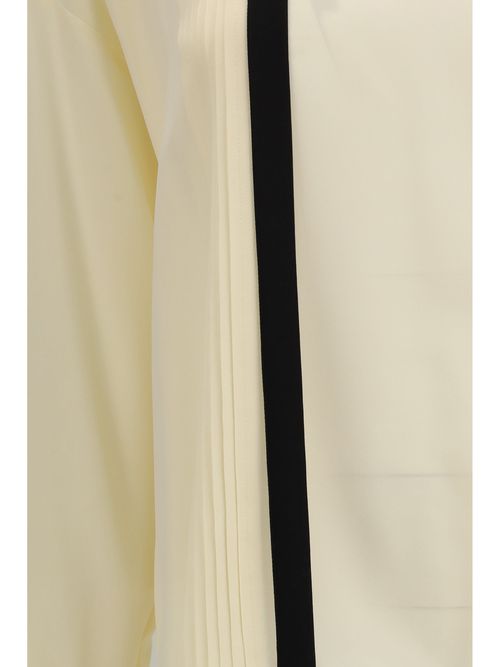 Silk Blouse — Beige