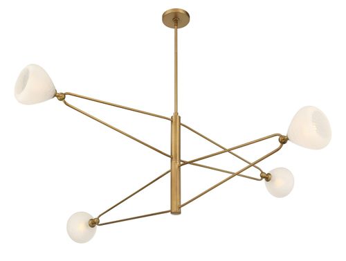 Legacy Brass Chandelier from the Orion Collection