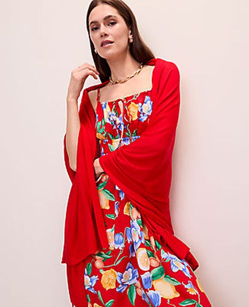 Ann Taylor Wrap Poncho
