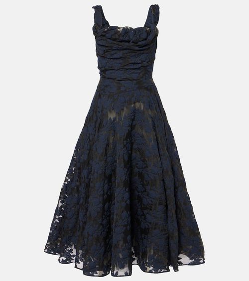 Chichi cotton-blend maxi dress