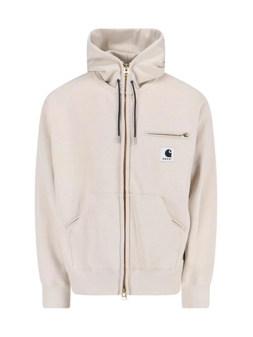 Cotton Blend Crewneck Sweater