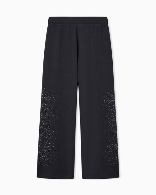 Precious stretch jersey trousers