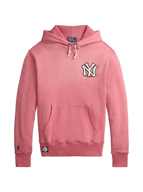 Men's Yankees Vintage Fleece Hoodie - Sunrise Red