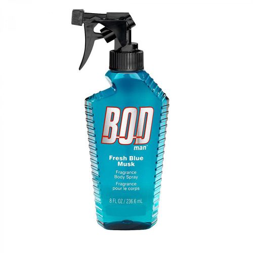 Mens BOD Man Fresh Blue Musk Body Spray 8.0 oz Fragrances 026169059321