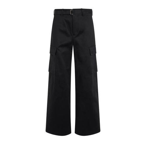Stylish Cargo Mini Pants with Zip Closure and Button Fastening