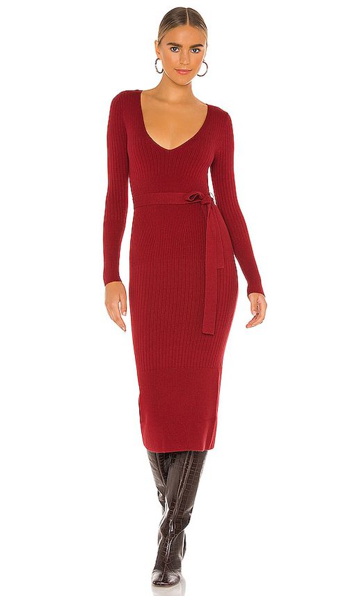 House of Harlow 1960 x REVOLVE Aaron Knit Dress in Red. - L also in