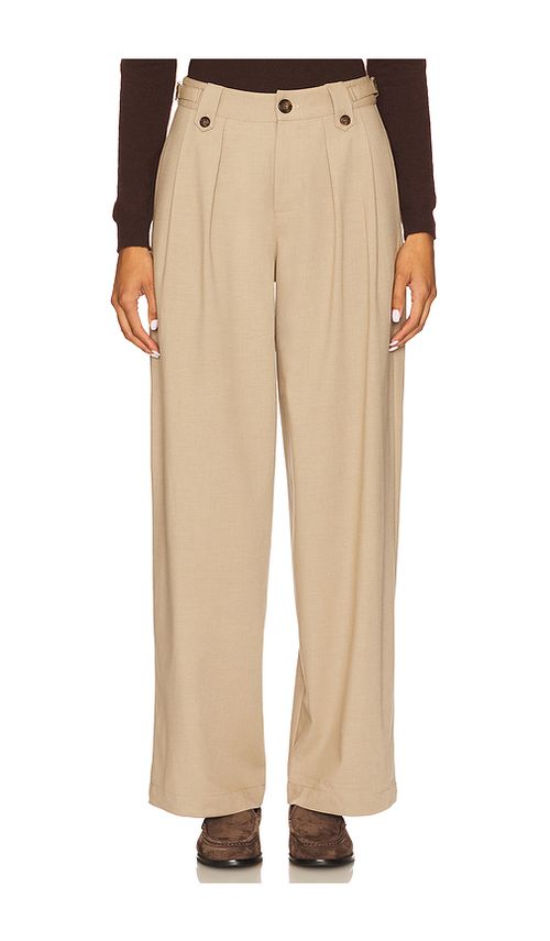 HEARTLOOM Rocio Pant in Tan. - XL also in L, M