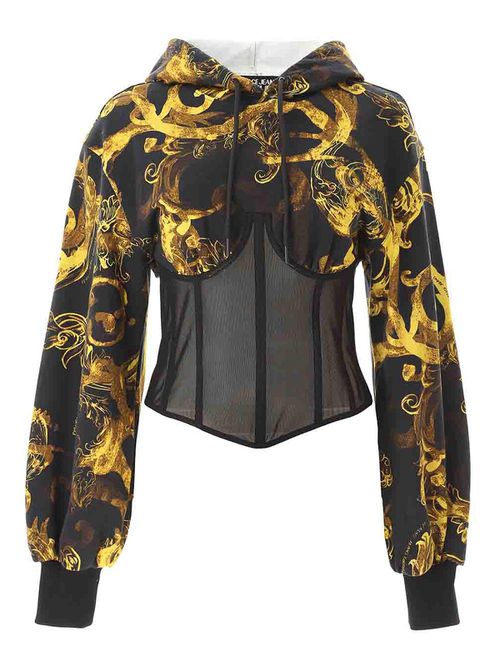 Baroque Hoodie Bustier