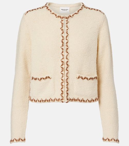 Rochelle wool-blend tweed cardigan