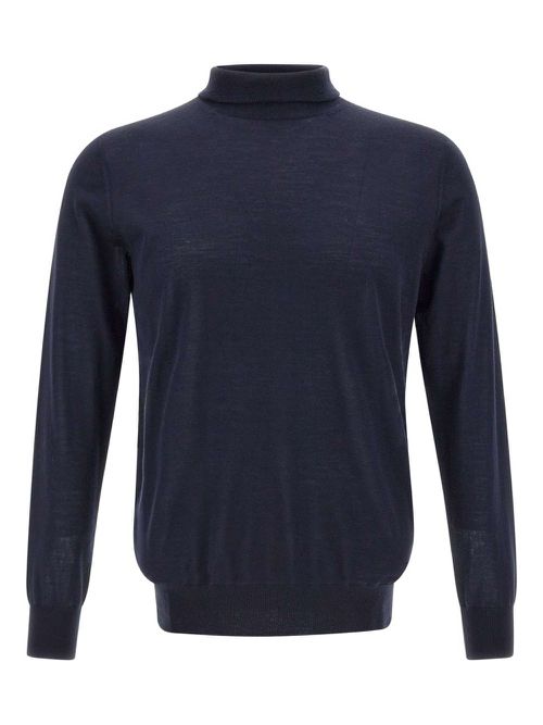 Kangra roll-neck sweater - Blue