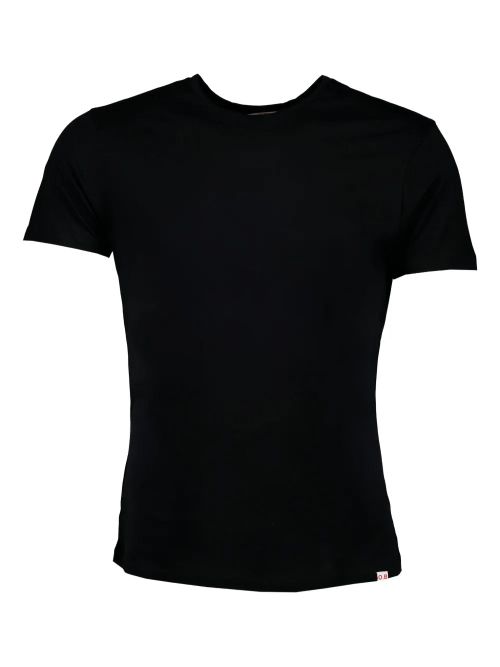Cotton T-Shirt — Black
