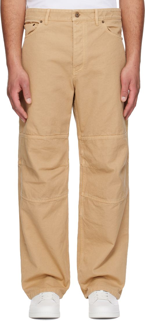 Beige Corban Trousers