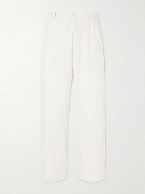 Kedar Straight-Leg Cotton Trousers