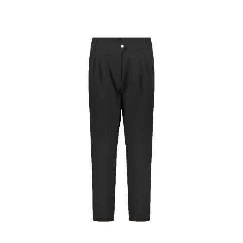 Wool-Blend Trousers — Black