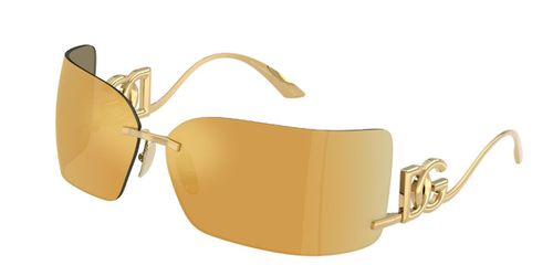 Dolce & Gabbana DG2319 02/5A Men's Sunglasses Gold Size 79
