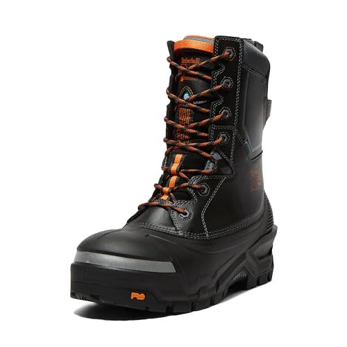 Timberland PRO Men's Pac Max 10 Inch Composite Safety Toe Puncture Resistant Insulated Waterproof Industrial Work Boot