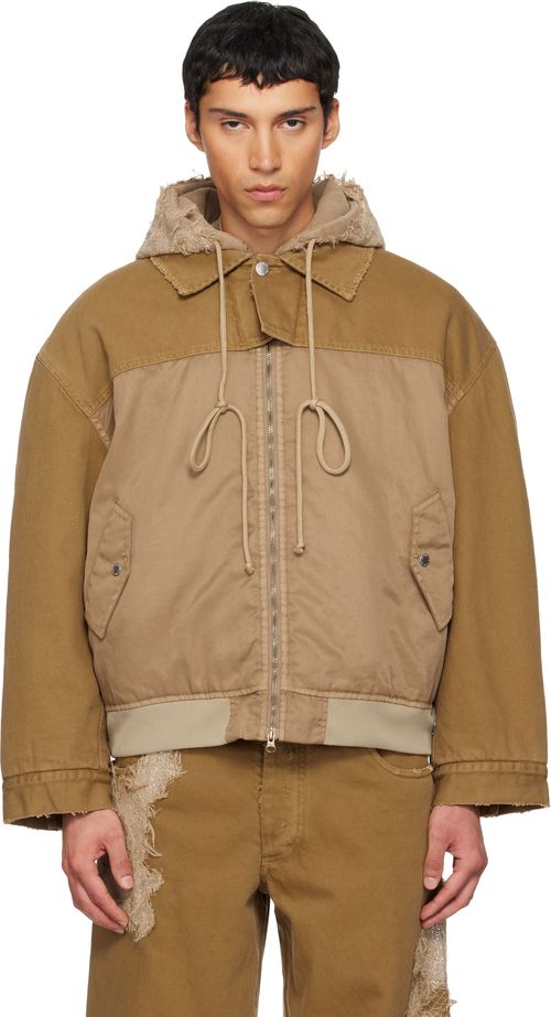 Khaki TKL Edition Faded Denim Jacket