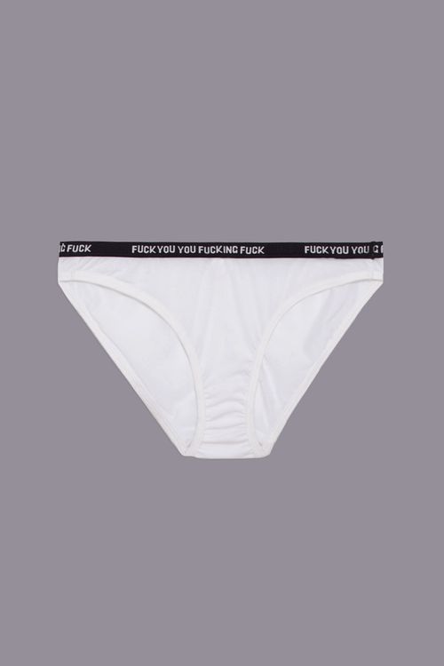 R13 Classic Panty - White