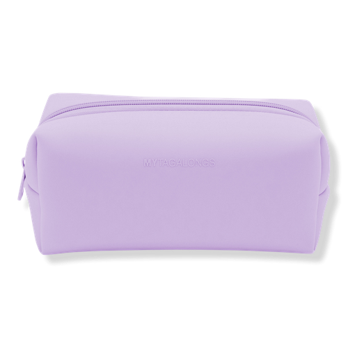 Cosmetic Case with Brush Pouch - Purple